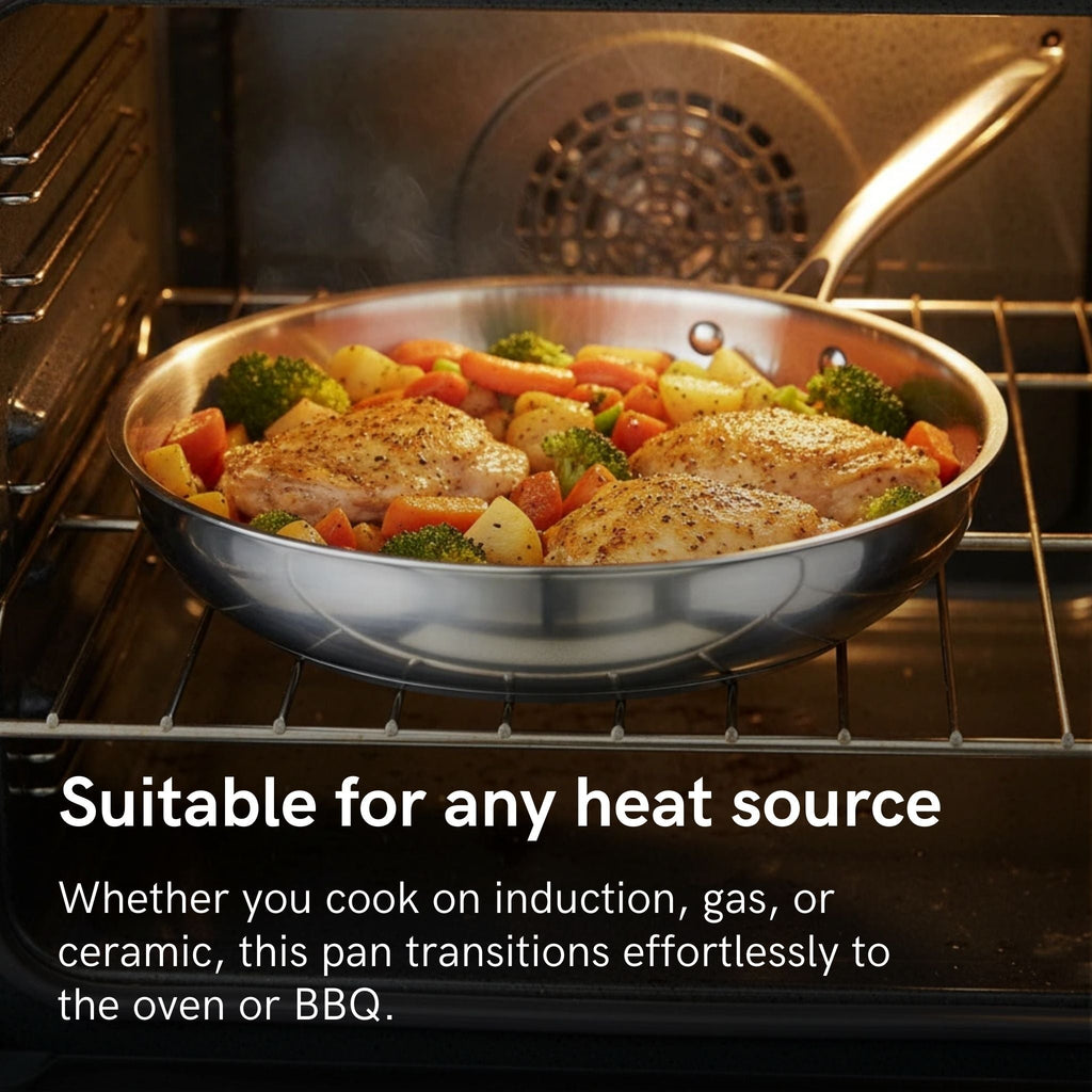 The Cupboard Stainless Steel Cookware Bundle Set
