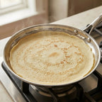 The Cupboard Nonstick Honey Crepe Cooking Pan