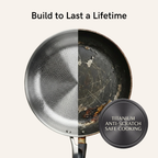 The Cupboard Stainless Steel Kitchen Utensils and Pan Set Bundle